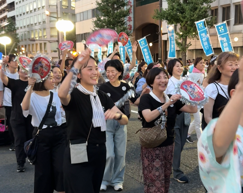 昨年も移住者さん同士で参加しました!