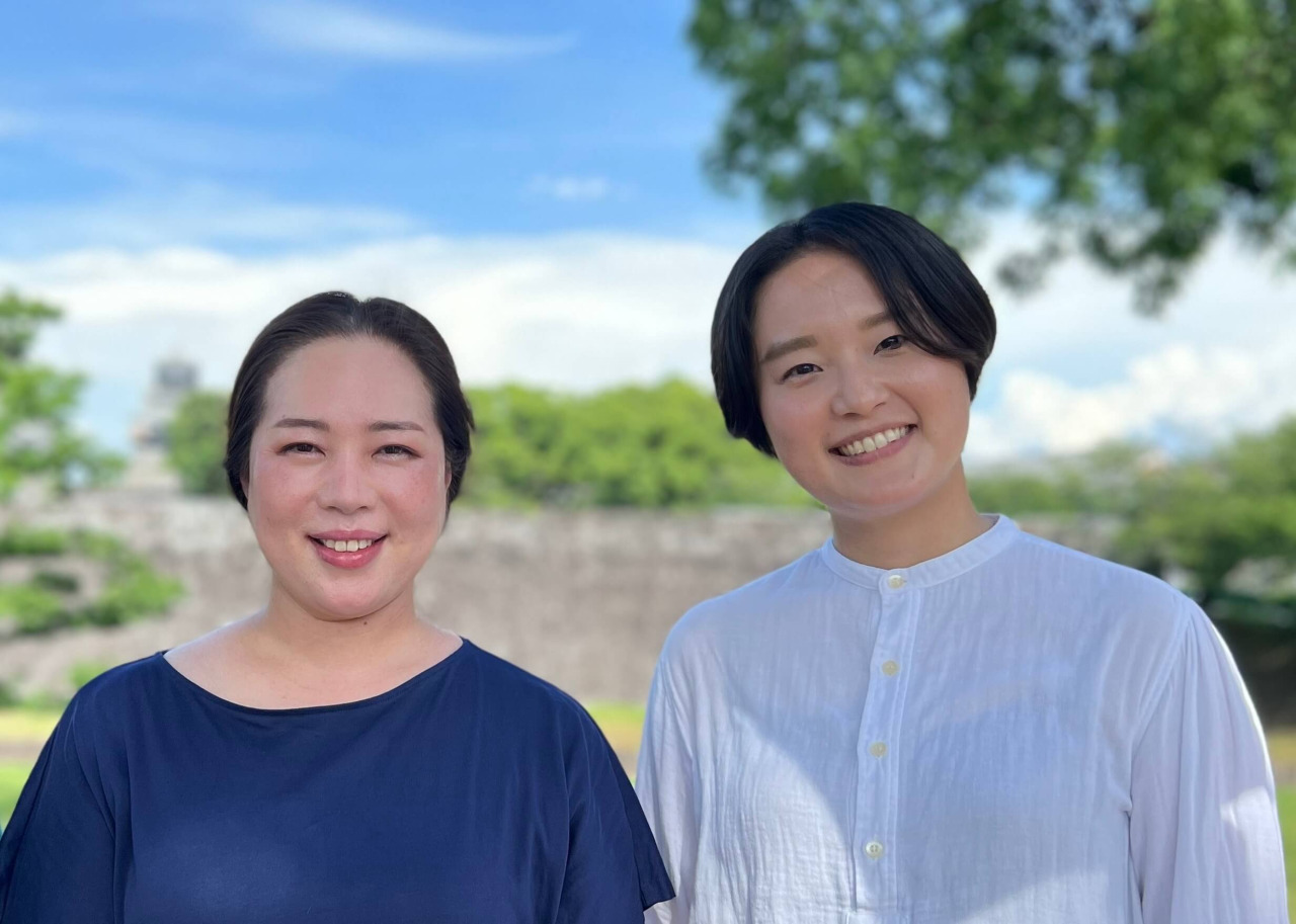 移住支援員 (左)清島・(右)池田