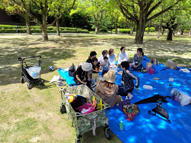 【くまもと移住ラボ/レポート】移住者交流会@熊本城 二の丸広場